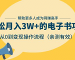 狂赚计划：轻松月入3W+的电子书项目，从0到变现操作流程，亲测有效-一起网赚吧