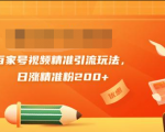 黄岛主引流课:百家号视频精准引流玩法,日涨精准粉200+-一起网赚吧