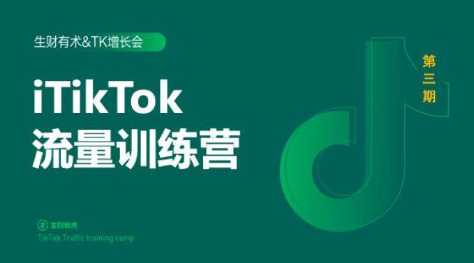 2020最新TikTok流量增长训练营（完结）附PPT-一起网赚吧
