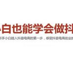 2021最新抖音小店无货源课程，小白也能学会做抖店，轻松月入过万-一起网赚吧