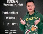 杰妮传媒·抖音快速起号核心实操课:教你新号快速起号,从0到100万过程-一起网赚吧