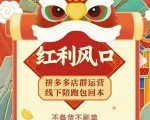 左右电商拼多多无货源店群玩法：从0~1，36节实战保姆教程，​极速起店必出单-一起网赚吧