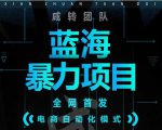 引流哥蓝海暴力躺赚项目：无需发圈无需引流无需售后，每单赚50-500（教程+线报群)-一起网赚吧