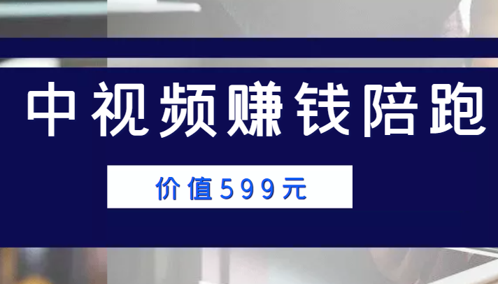 中视频赚钱陪跑，卖中视频账户赚钱收益陪跑项目（价值599元）-一起网赚吧