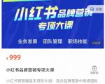 小红书品牌营销专项大课，操盘手进阶，一套能让你提升业务精进的课程-一起网赚吧