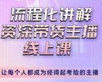 婉婉-主播拉新实操课，流程化讲解资深带货主播，让每个人都成为经得起考验的主播-一起网赚吧