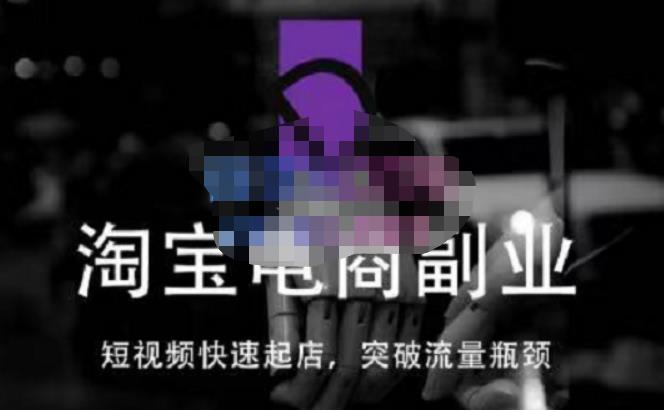 蓝Sir派·淘宝短视频快速起店，替代传统搜索方式，学会做一个不一样的淘宝店-一起网赚吧