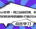 Daniel老师·独立站综合课，快速开启你的跨境电商道路-价值2599元-一起网赚吧