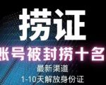 2023年最新抖音八大技术，一证多实名，秒注销，断抖破投流，永久捞证，钱包注销，跳人脸识别，蓝V多实-一起网赚吧