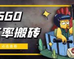 外面9800的CSGO汇率搬砖项目，一个月轻松赚几千【选品软件+详细教程】-一起网赚吧