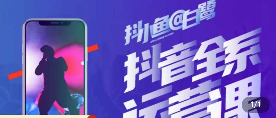 白鹭·主播内训营，运营主播话术起号进阶能力提升-一起网赚吧