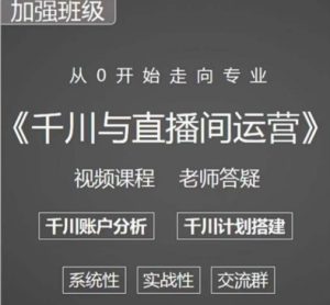 阳光哥·千川图文与直播间运营，从0开始走向专业，包含千川短视频图文、千川直播间、小店随心推-一起网赚吧