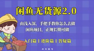 闲鱼无货源最新玩法，从入门到精通，由浅入深教你怎么去做【揭秘】-一起网赚吧