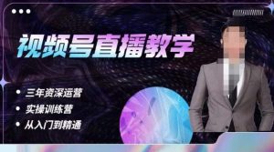 杨sir·视频号直播运营教学，视频号直播流量的底层逻辑，解决直播间没流量，不开单的窘境-一起网赚吧