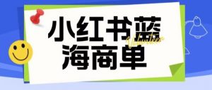 价值2980的小红书商单项目暴力起号玩法，一单收益200-300（可批量放大）-一起网赚吧