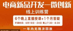 南掌柜·电商新品开发——微创新，电商新品微创新是你企业发展的护城河-一起网赚吧