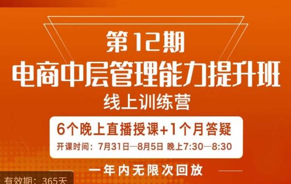 陈少珊·电商中层管理能力提升班，学习对象-电商公司各个岗位的主管，20人人以内的电商公司老板-一起网赚吧