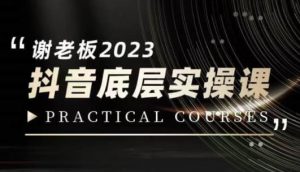 蟹老板·2023抖音底层实操课,打造短视频的底层认知-一起网赚吧