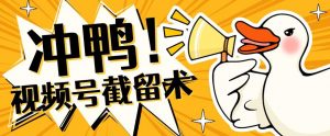 全球首发-视频号无限截留术-你不知道的流量沃土-一起网赚吧