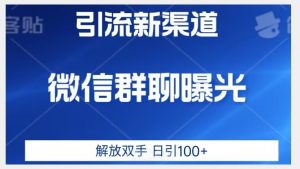 价值2980的全新微信引流技术，只有你想不到，没有做不到【揭秘】-一起网赚吧