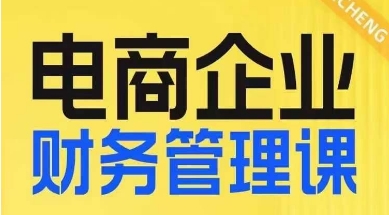 电商企业财务管理线上课，为电商企业规划财税-一起网赚吧