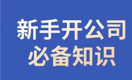 新手开公司必备知识，小辉陪你开公司，合规经营少踩坑-一起网赚吧