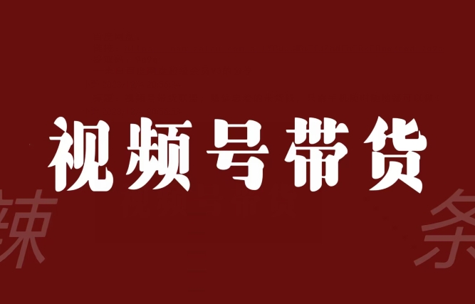 视频号带货联盟，赚信息差的带货钱，只需手机随时随地都可以做！-一起网赚吧
