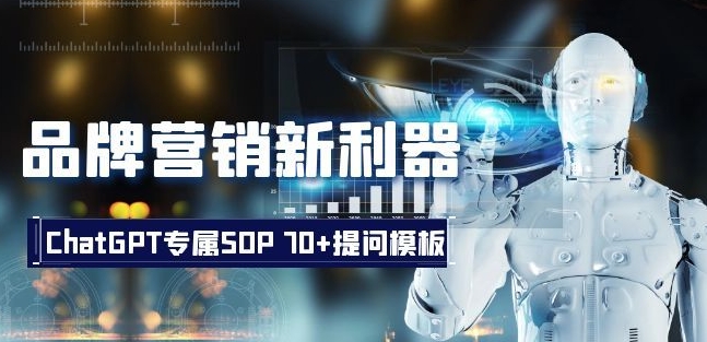 品牌营销新利器：ChatGPT专属SOP，70+提问模板【文档】-一起网赚吧