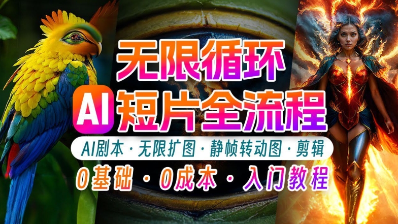 AI剪辑无限循环画面：新手轻松月入上万的秘技【揭秘】-一起网赚吧