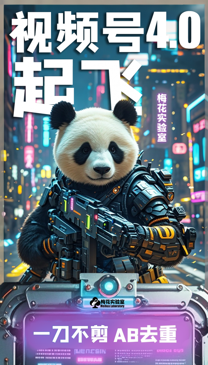 梅花实验窒微信视频号连怼玩法技巧起飞4.0一键AB破解版【揭秘】-一起网赚吧