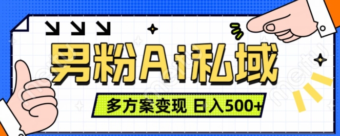 男粉项目，Ai图片转视频，多种方式变现，日入500+-一起网赚吧