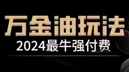 2024最牛强付费，万金油强付费玩法，干货满满，全程实操起飞（更新12月）-一起网赚吧