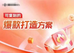 天猫电商爆款运营，可复制的爆款打造方案(线下内训课录音+字幕)-一起网赚吧
