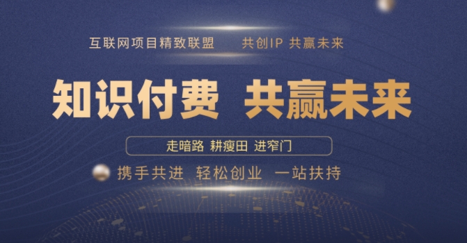 别人苦寻无果，为何他们靠知识付费卖项目 2025 年轻松年入100个?【揭秘】-一起网赚吧