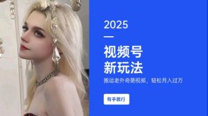 搬运老外奇葩视频，撸视频号分成计划收益，每天只需一小时，新手小白轻松月入过W-一起网赚吧