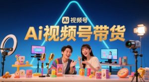 风口已至！AI视频号带货轻松月入过1W，99%的普通人却卡在内容制作门槛-一起网赚吧