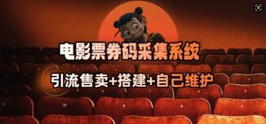 电影票券码采集系统_从商户放单转型做抢单达人-一起网赚吧