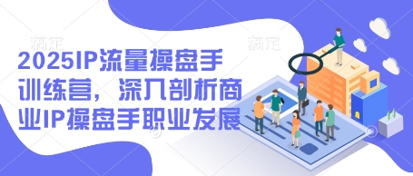 2025IP流量操盘手训练营，深入剖析商业IP操盘手职业发展（更新）-一起网赚吧