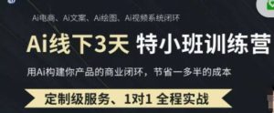 AI实操培训第20-21期线下，0基础保姆级教程，3月最新整理，企业获客、降本增效、打造超级个体-一起网赚吧