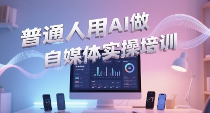普通一个人用AI做自媒体，助你轻松开启AI自媒体创作之路-一起网赚吧