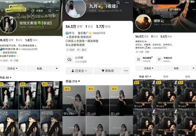 抖音图文文案赛道新玩法，快速养号起号，广告收益分成+橱窗带货+教学收徒等-一起网赚吧