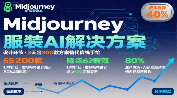 AI在服装领域的运用，使用midjourney做服装辅助企业降低成本-一起网赚吧