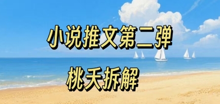 小说推文项目操作全流程第二弹，0粉就能做，门槛低非常适合新手-一起网赚吧