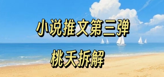 小说推文项目操作全流程第三弹，0粉就能做，门槛低非常适合新手-一起网赚吧