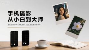 手机摄影从小白到大师，零基础带你学习手机摄影，拍出朋友圈点赞大片-一起网赚吧