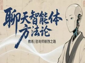 聊天智能体方法论-咨询师教师个人IP教程，咨询师教练躺賺之路-一起网赚吧