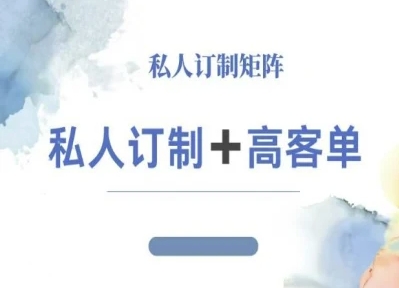 小红书自媒体咨询师IP教程，私人定制+高客单-一起网赚吧