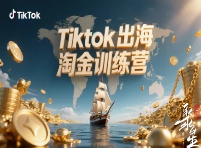 Tiktok出海淘金训练营，跨境电商TK实战变现-一起网赚吧