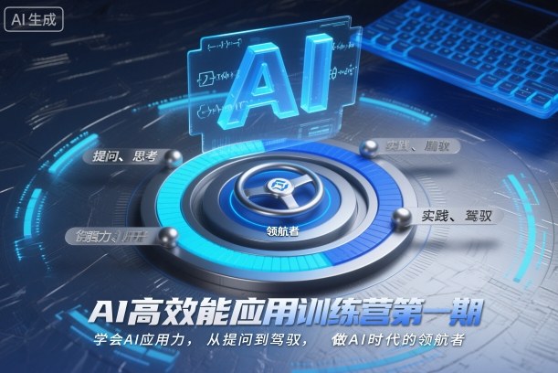 AI高效能应用训练营第一期，学会AI应用力，从提问到驾驭，做AI时代的领航者-一起网赚吧