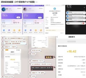 当天能收益的3个小项目拆解_包括平台+操作流程-一起网赚吧